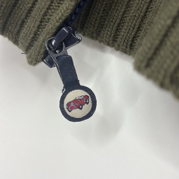 Janie & Jack Striped Wool Blend Full Zip Sweater Kids Size 4T - Picture 6 of 6